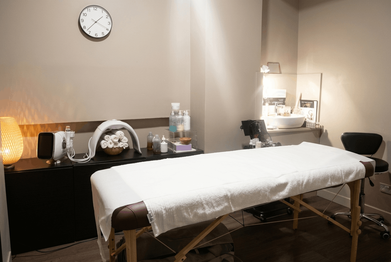 Sala massaggi dettaglio